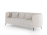 Hypnos Stationary 4 Seat Sofa - Standart in Cream - 200-ZEN-HYP-CRE-4