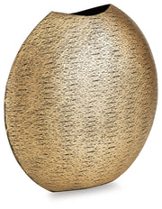 Iansboro Antique Gold Finish Vase - A2000696