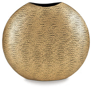 Iansboro Antique Gold Finish Vase - A2000696