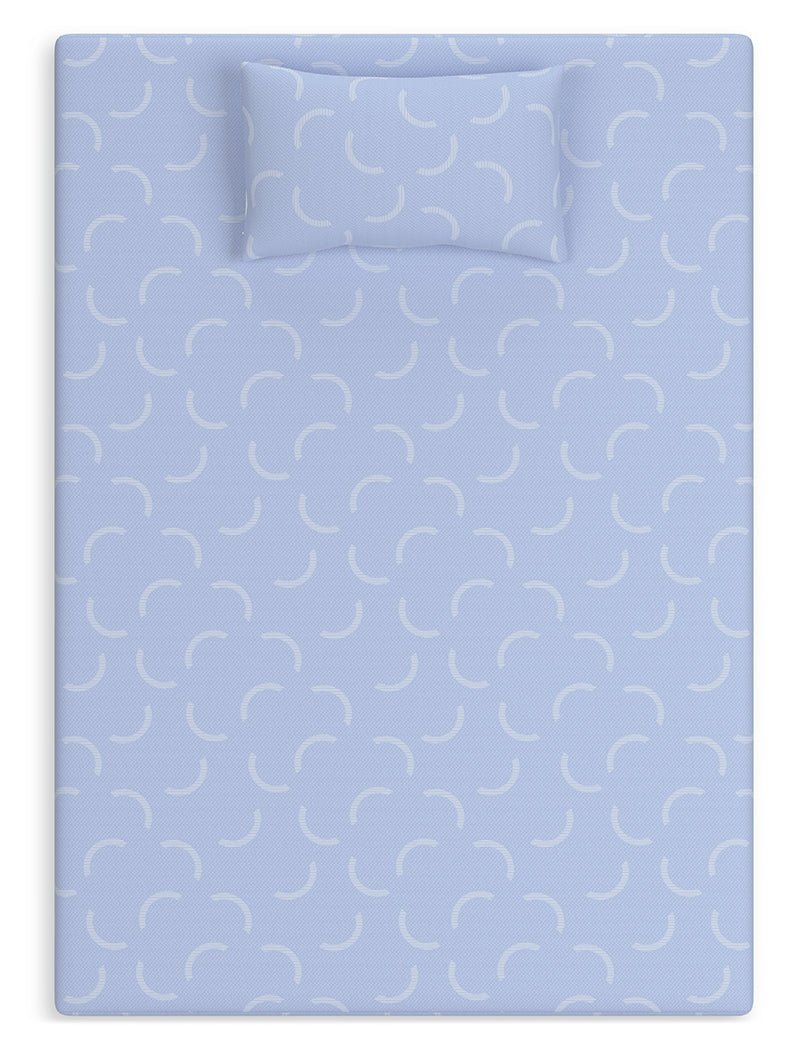 iKidz Ocean Full Mattress and Pillow - DMV FurnitureFull Mattress and Pillow