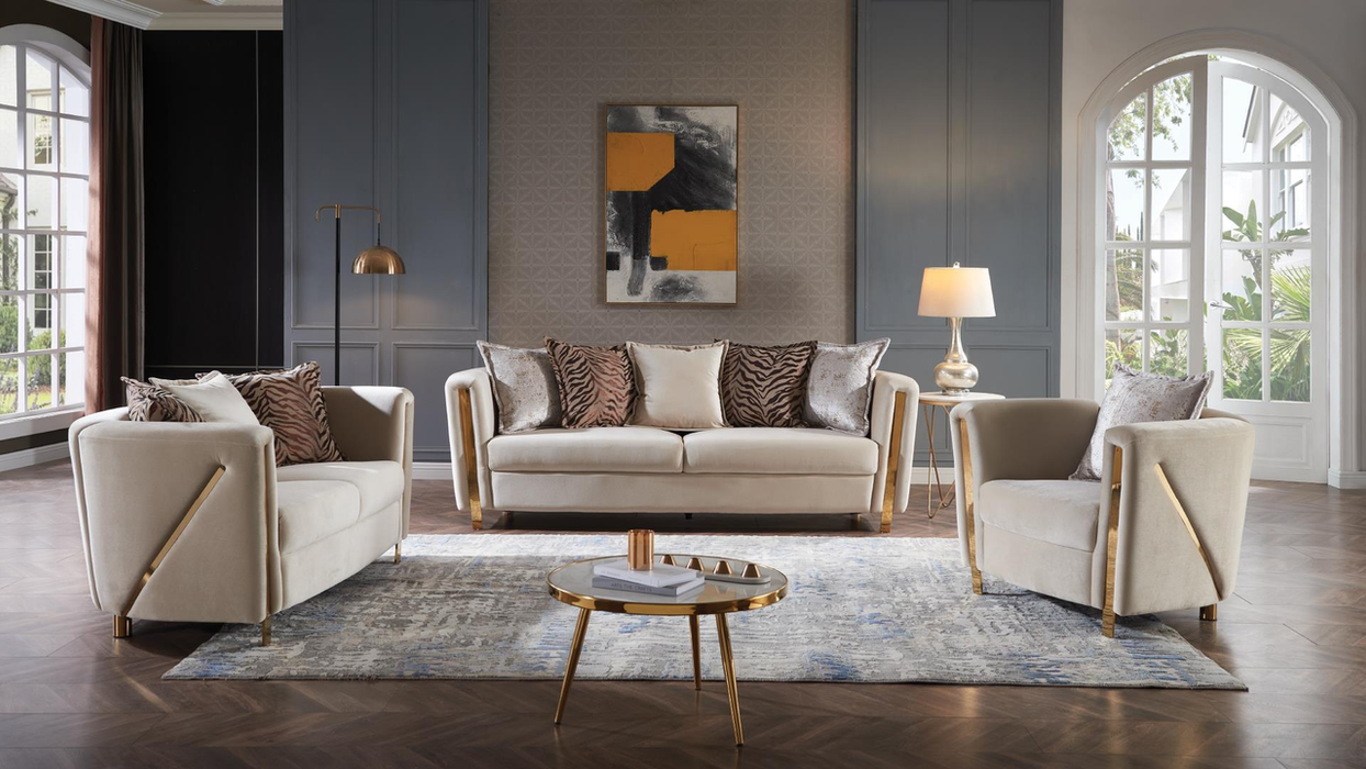Chanelle Thick Velvet Chair