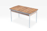 Inci Diningroom (Dining Table & 4 Dining Chair) in Walnut - 115-INC-SET-WL-4-SET