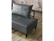 Inferno Sectional Vinyl in Grey - 701-INF-GRAY-S
