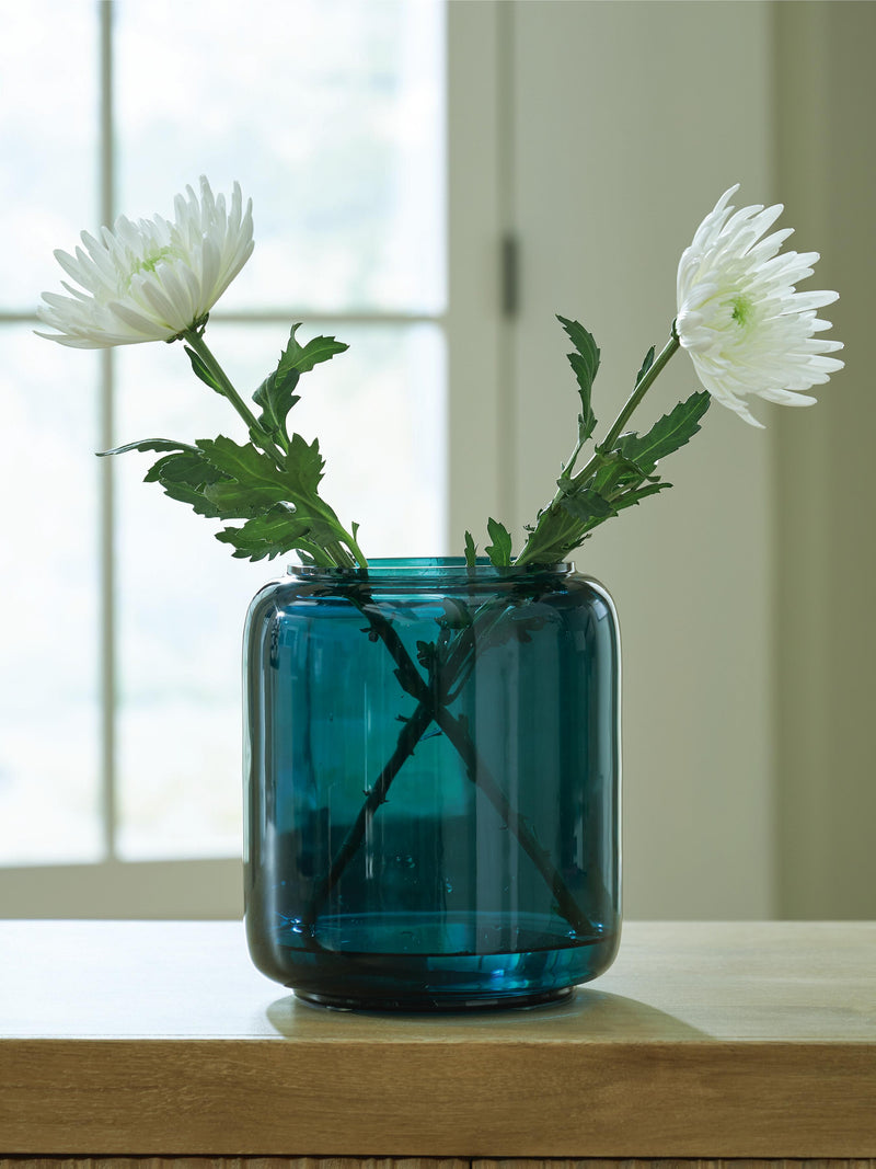 Inisland Teal Vase - A2000797