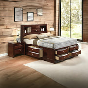 Ireland EK Bed W/Storage - 21596EK