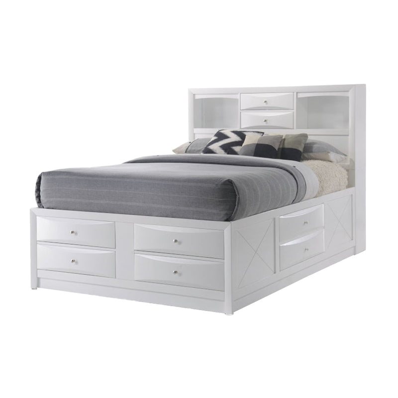 Ireland EK Bed W/Storage - 21696EK