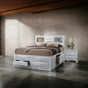 Ireland EK Bed W/Storage - 21696EK