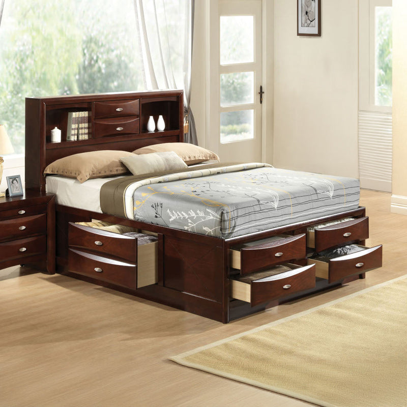 Ireland Full Bed W/Storage - 21590F