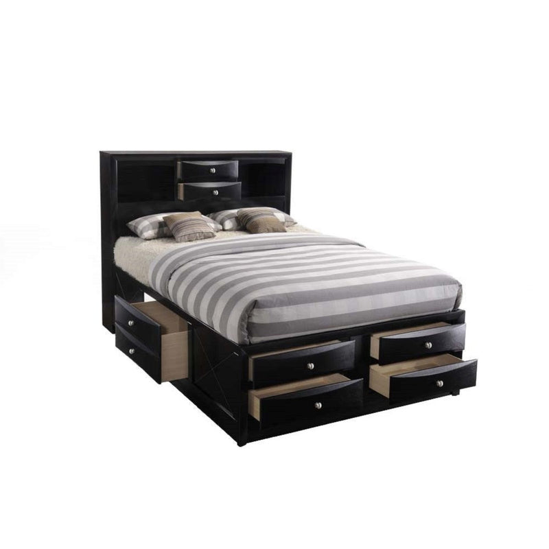 Ireland Queen Bed W/Storage - 21610Q