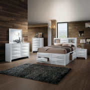 Ireland Queen Bed W/Storage - 21700Q
