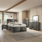Ireland Queen Bed W/Storage - 22700Q