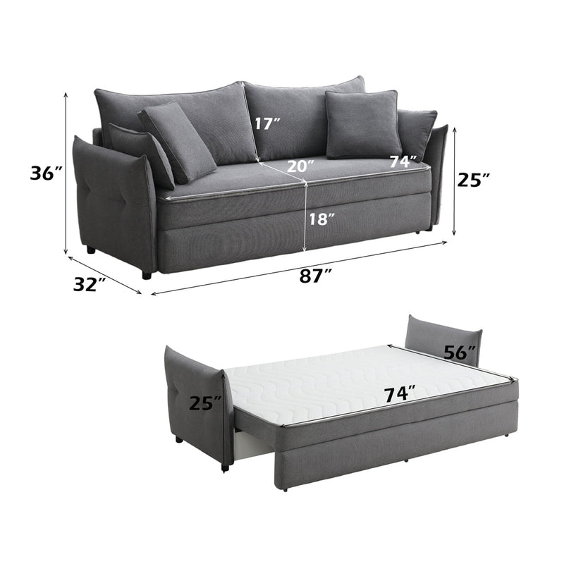 Irina Sofa W/Sleeper - LV03100