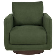 Iris Fabric Upholstered Swivel Accent Chair Matcha - 903257