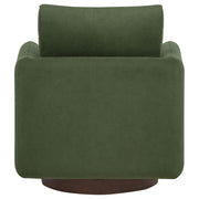 Iris Fabric Upholstered Swivel Accent Chair Matcha - 903257