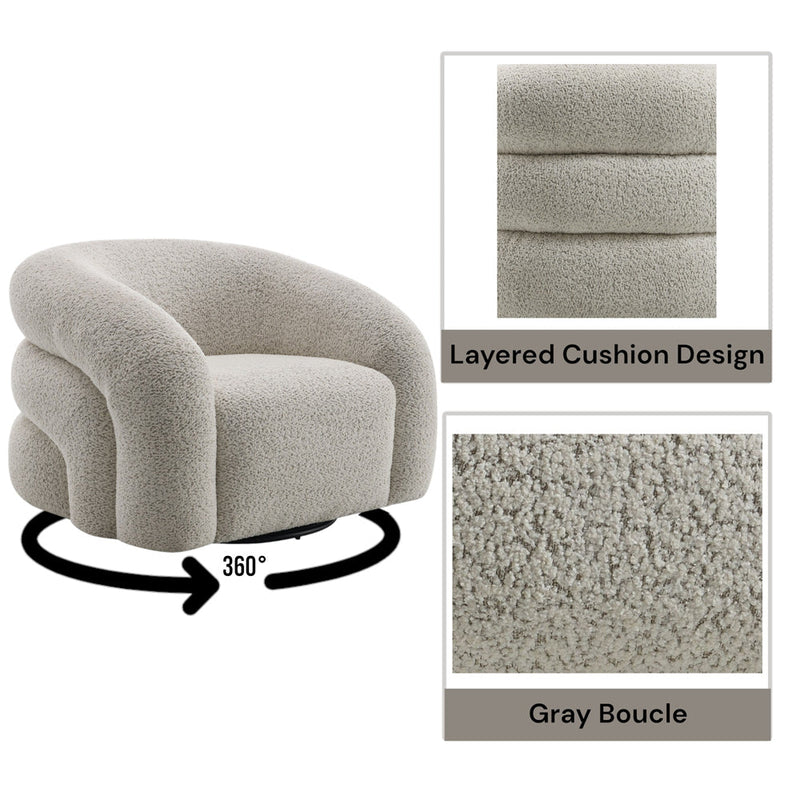 Irma Chair W/Swivel - LV02569