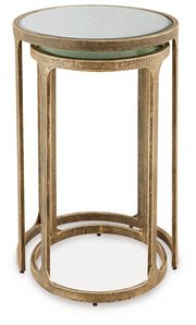 Irmaleigh Antique Black Accent Table (Set of 2) - A4000624