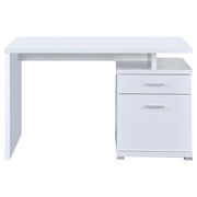 Irving 47-inch 2-drawer Office Computer Desk White - 800110