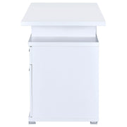 Irving 47-inch 2-drawer Office Computer Desk White - 800110