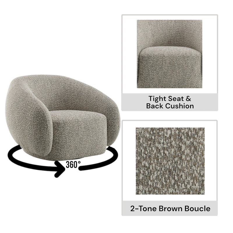 Isabel Chair W/Swivel - LV02568