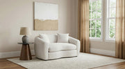 Isabella Fabric Upholstered Loveseat Sand - 504972
