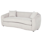 Isabella Fabric Upholstered Sofa Sand - 504971