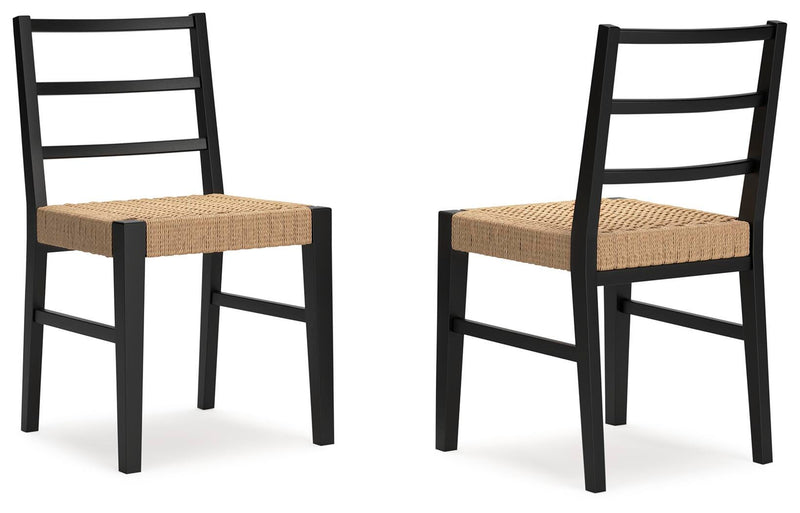 Isanti Light Brown Dining Chair (Set of 2) - D752-02X2