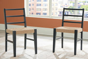 Isanti Light Brown Dining Chair (Set of 2) - D752-02X2