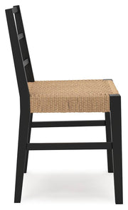 Isanti Light Brown Dining Chair (Set of 2) - D752-02X2