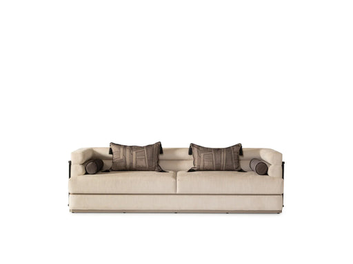 Istanbul Stationary Four Seat Sofa in Cream - 200-GAB-IST-4