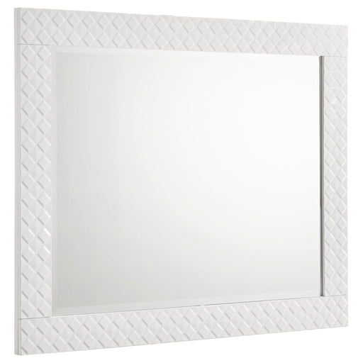 Ives Dresser Mirror White High Gloss - 224944