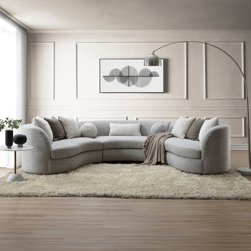 Ivria Sectional Sofa W/9 Pillows - LV02541
