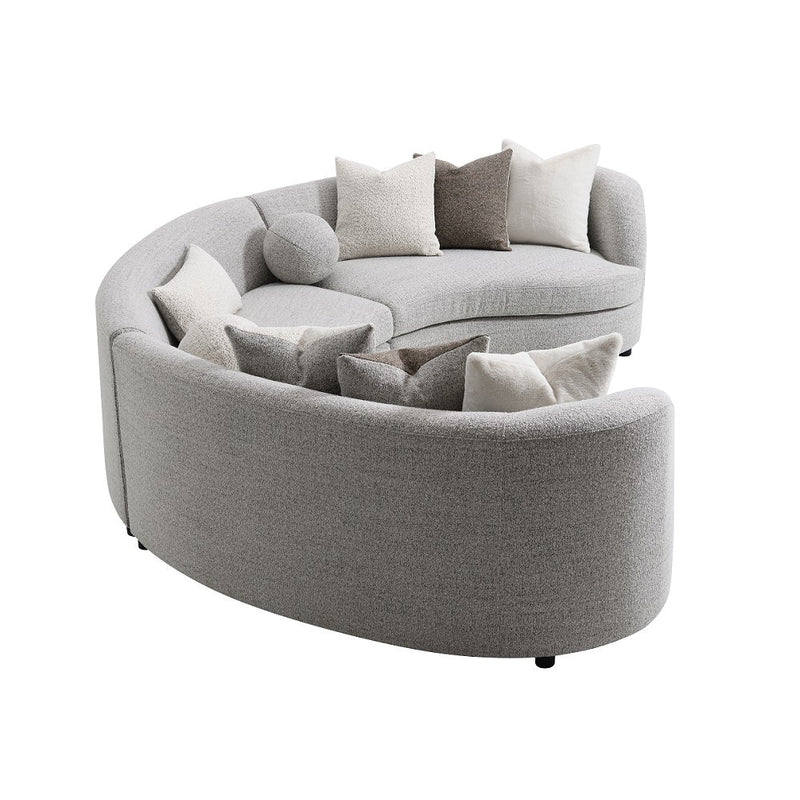 Ivria Sectional Sofa W/9 Pillows - LV02541