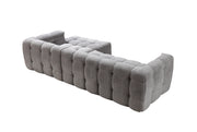 Ivy Gray Boucle RAF Sectional - DMV FurnitureSectional