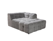 Ivy Gray Boucle RAF Sectional - DMV FurnitureSectional