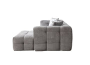 Ivy Gray Boucle RAF Sectional - DMV FurnitureSectional