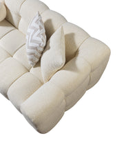 Ivy Ivory Boucle LAF 110" Sectional - IVYIVORY-LSEC