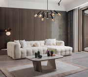 Ivy Ivory Boucle RAF Sectional - DMV FurnitureSectional