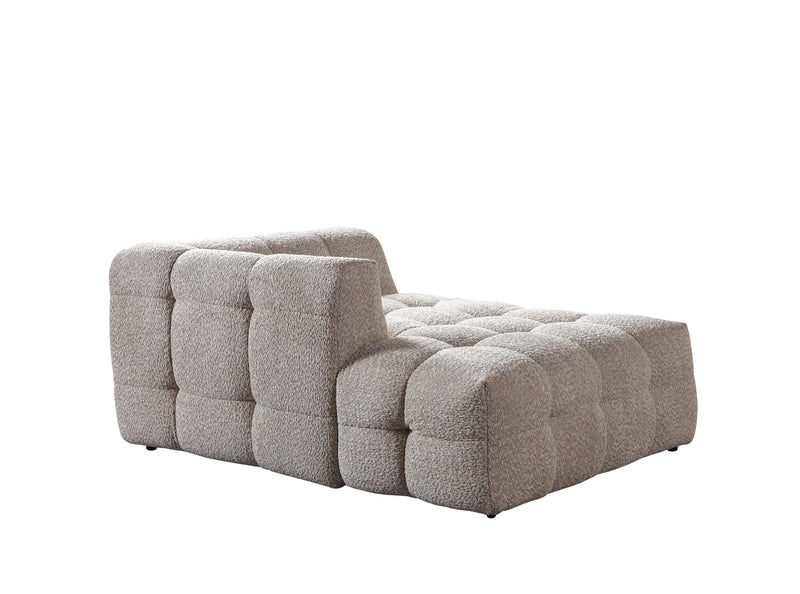Ivy Sand Boucle Double Chaise 146" Sectional - IVYSAND-USEC