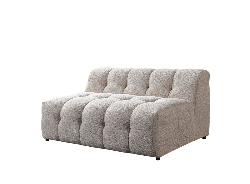 Ivy Sand Boucle Double Chaise 146" Sectional - IVYSAND-USEC