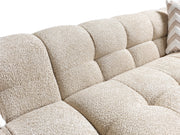 Ivy Sand Boucle LAF 110" Sectional - DMV FurnitureSectional