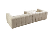 Ivy Sand Boucle LAF 110" Sectional - DMV FurnitureSectional