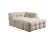 Ivy Sand Boucle RAF 110" Sectional - DMV FurnitureSectional