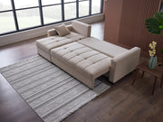 Ivy Sectional (Koopsi Basic Beige) 3 Pieces - DMV FurnitureSleeper Sectional