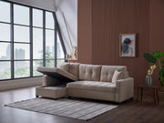 Ivy Sectional (Koopsi Basic Beige) 3 Pieces - DMV FurnitureSleeper Sectional