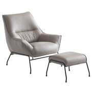 Jabel Accent Chair & Ottoman - AC02385