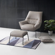 Jabel Accent Chair & Ottoman - AC02385