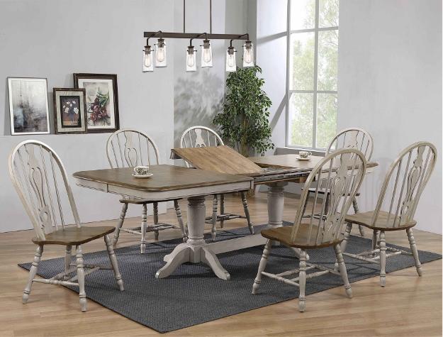 Jack Gray/Brown Keyhole Dining Room Set - DMV FurnitureDining Room Set