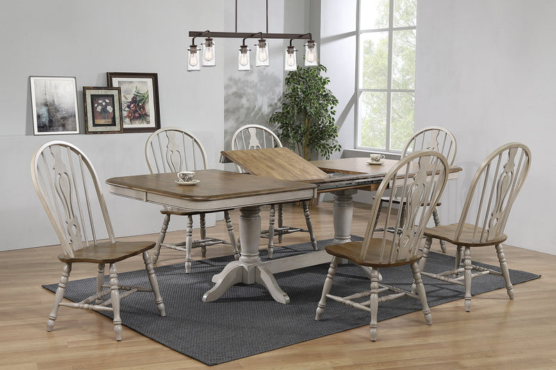 Jack Gray/Brown Keyhole Dining Room Set - DMV FurnitureDining Room Set