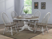 Jack Gray/Brown Round Dining Room Set - DMV FurnitureDining Room Set