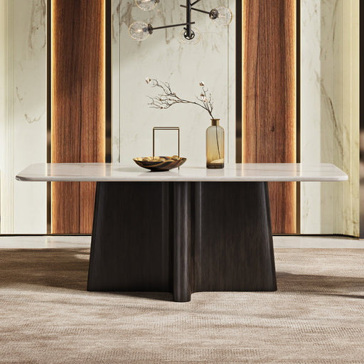 Jacory Dining Table w/Bottocino Marble Top - DN04775